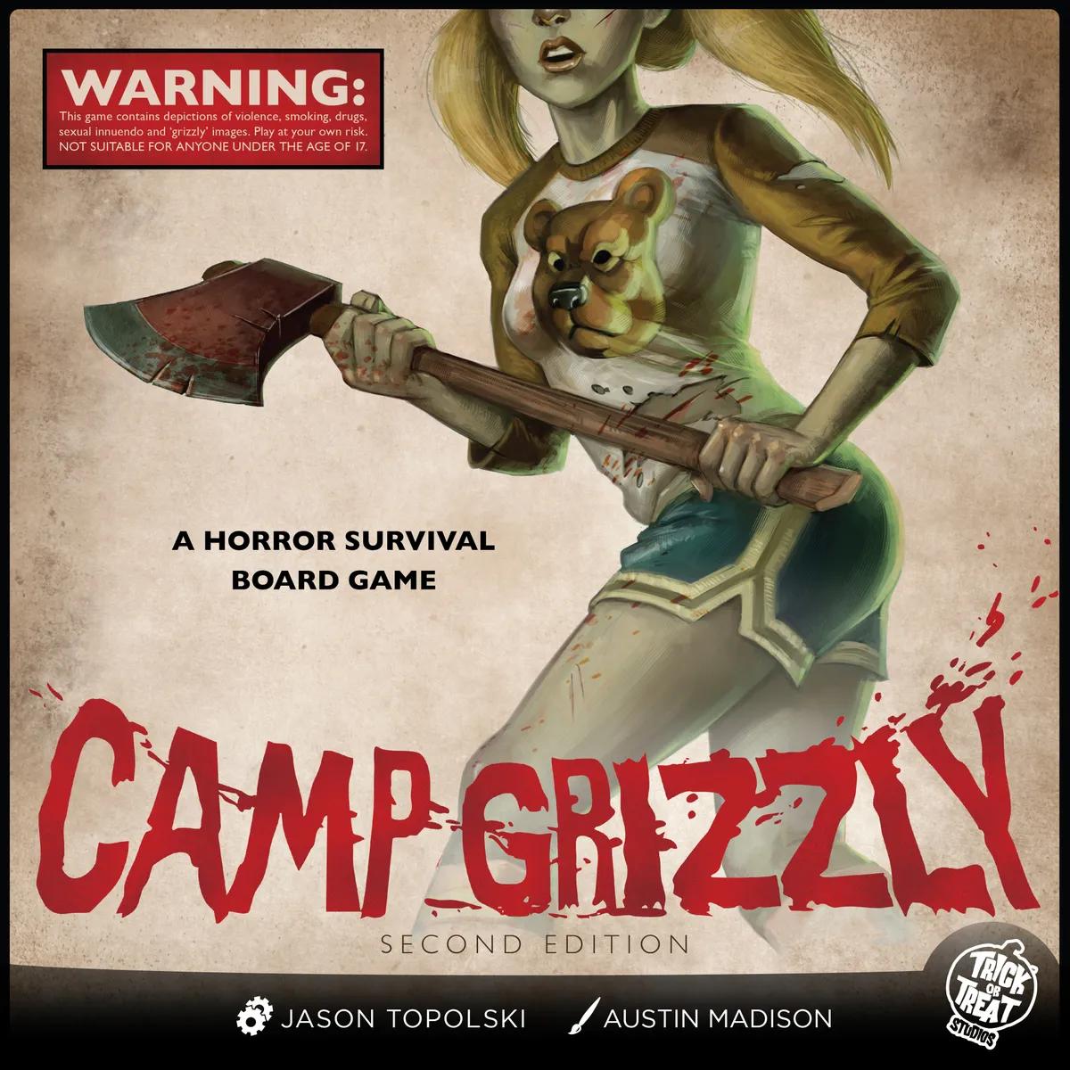 Camp Grizzly Limited 2nd Edition, Kickstarter, English